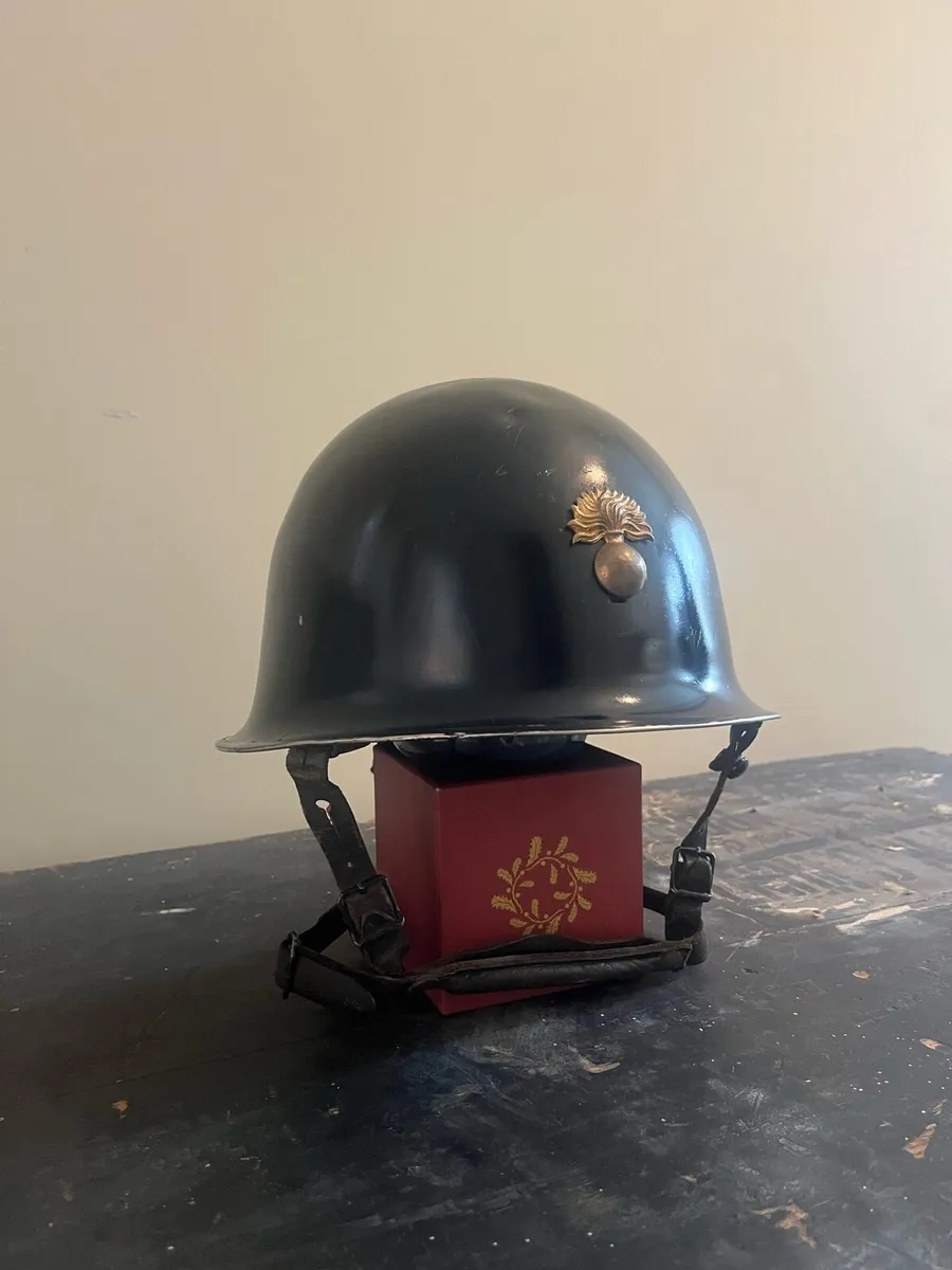 Vintage French Foreign Legion Military Helmet - Image 1