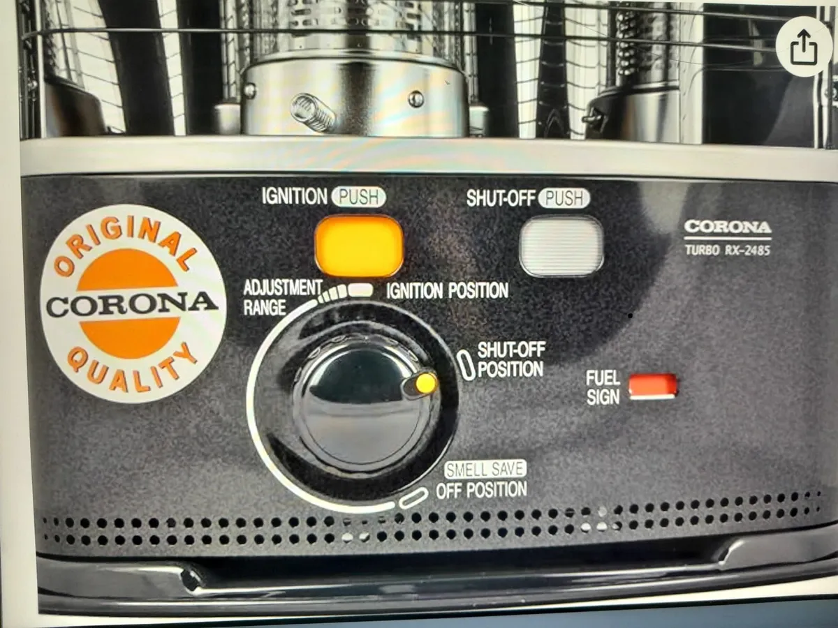 Oil heater hvo oil or c1 parafinn.2.4kw - Image 2