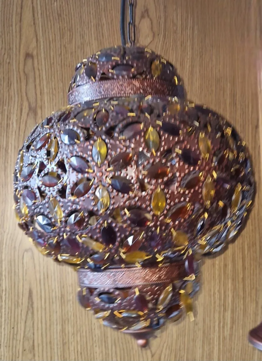 Moroccan Ceiling Lights  x 2 - Image 2
