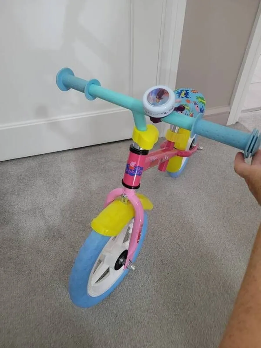 Peppa Pig Balance Bike - Image 3