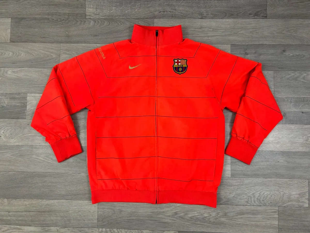 Vintage 00s Nike Barcelona Track Jacket Mens XS - Image 1