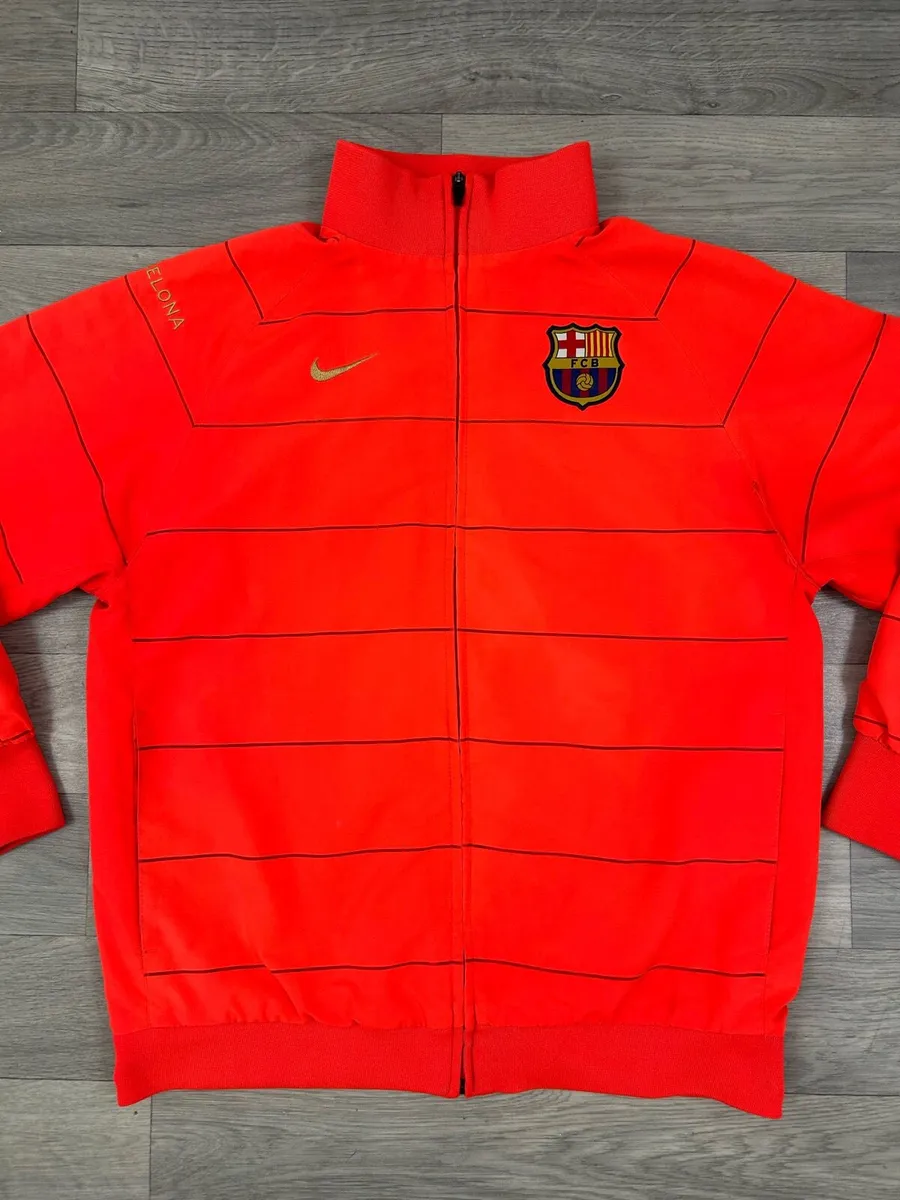 Vintage 00s Nike Barcelona Track Jacket Mens XS - Image 2