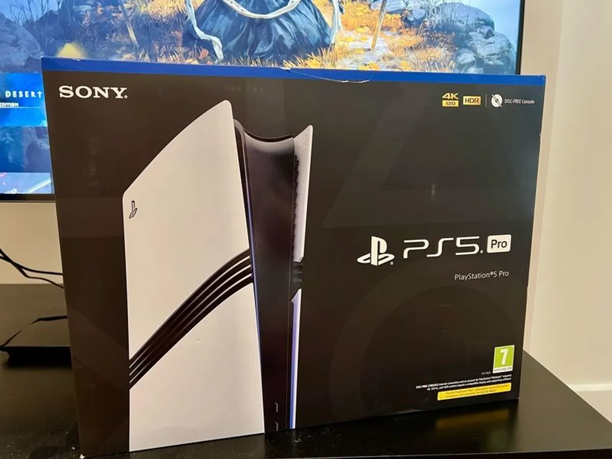Sony PlayStation 5 Pro 1TB - Like New, Boxed, Warranty and Receipt - Image 1