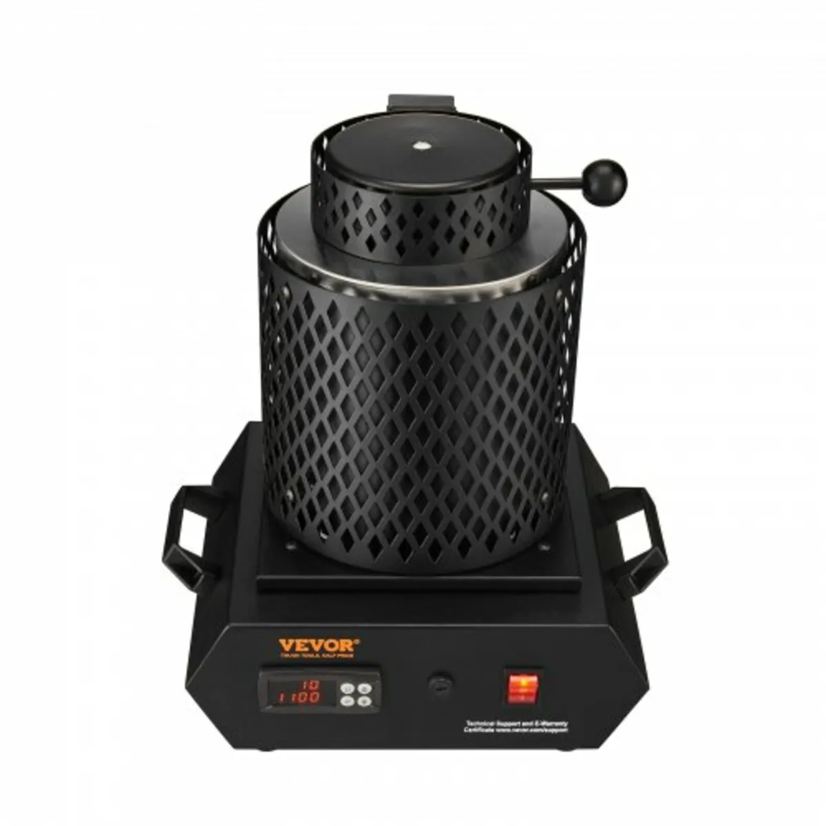 Gold Melting Furnace, 1350W Electric Digital Smelt - Image 4