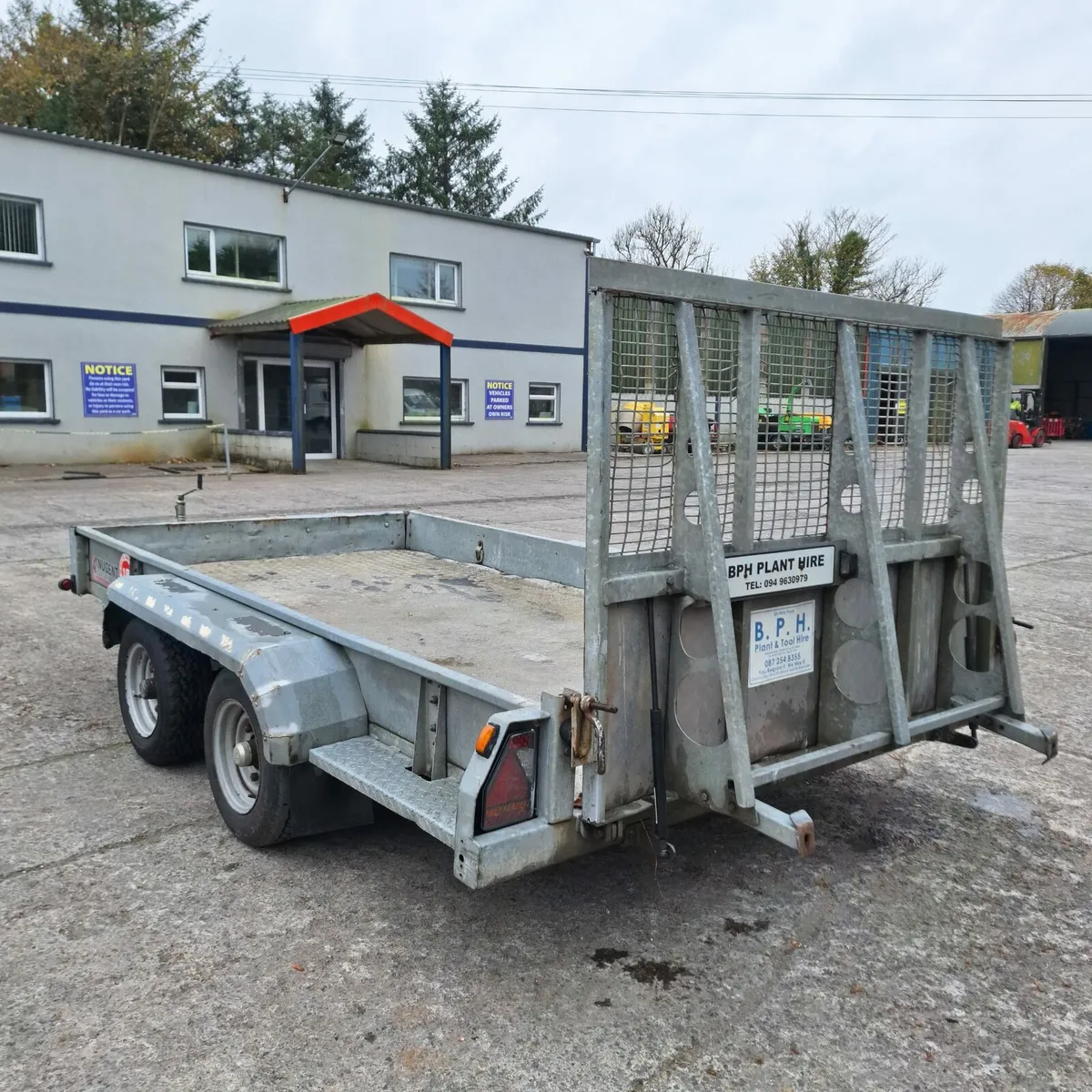 Nugent Plant Trailer 12x6 - Image 3