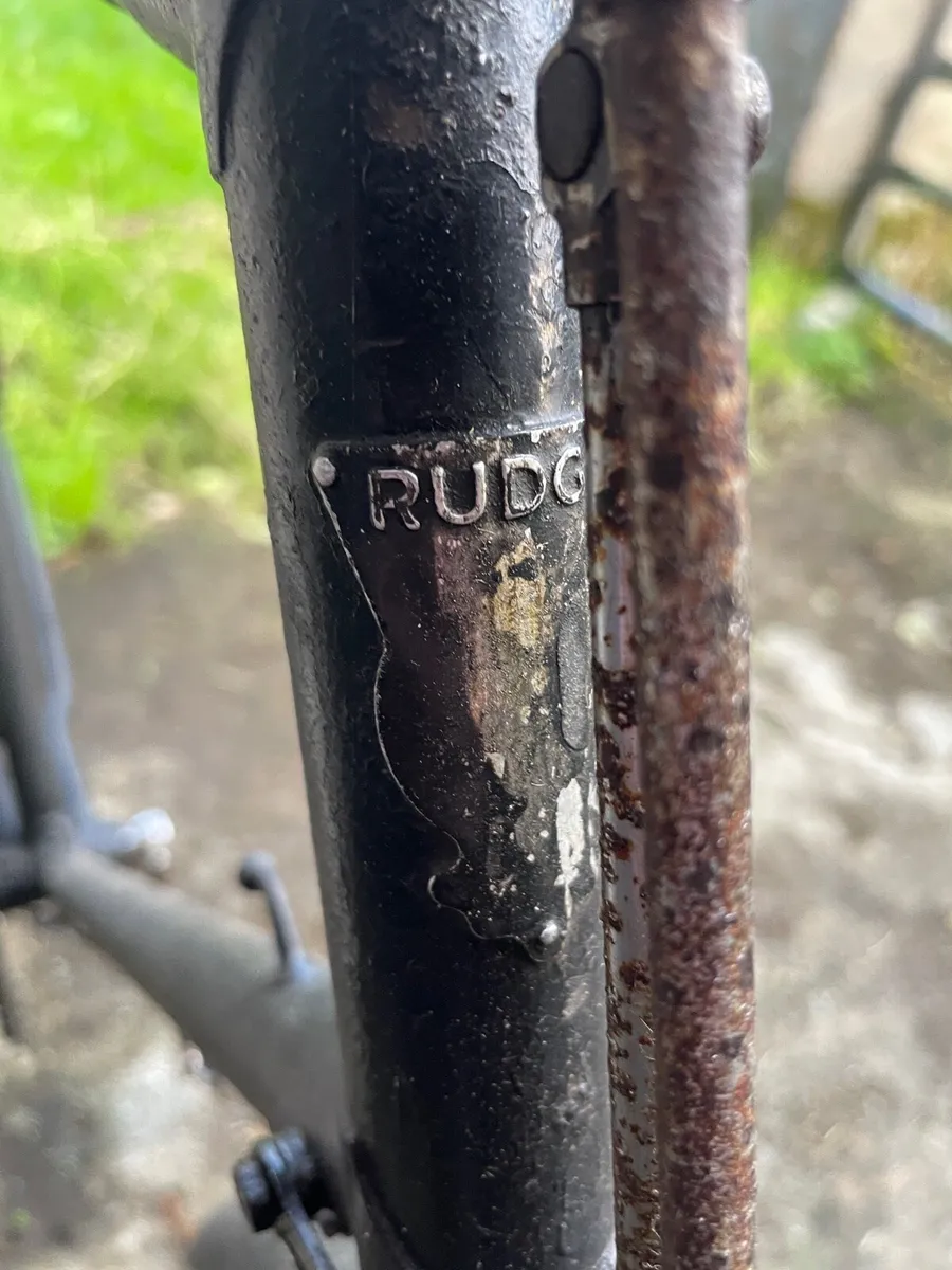 Antique men’s Rudge Bicycle - Image 4