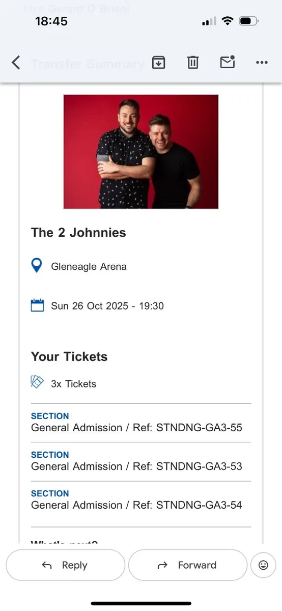 2 Johnnies Killarney 26/10