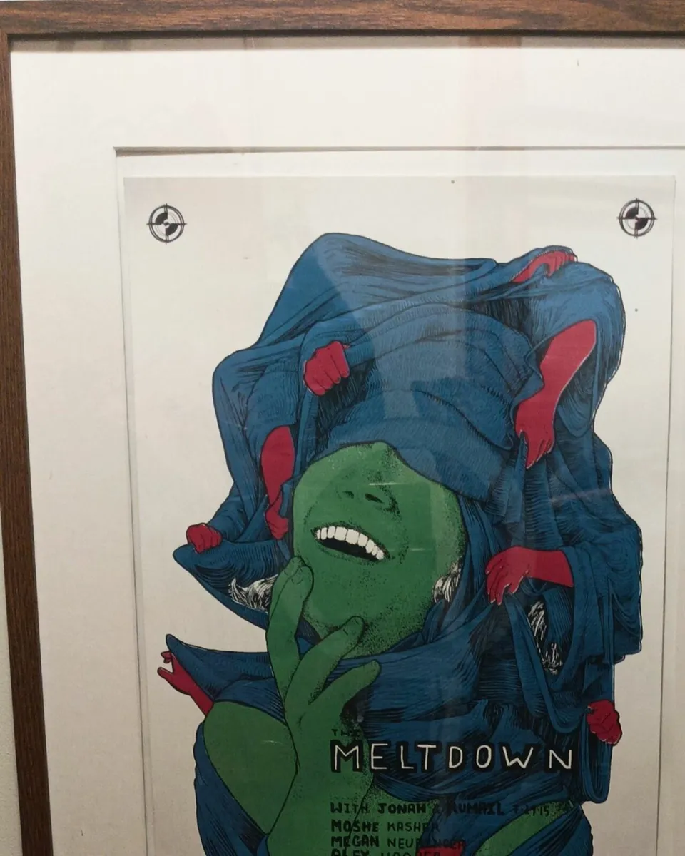2015 Dave Kloc Screen Print The Meltdown - Image 1