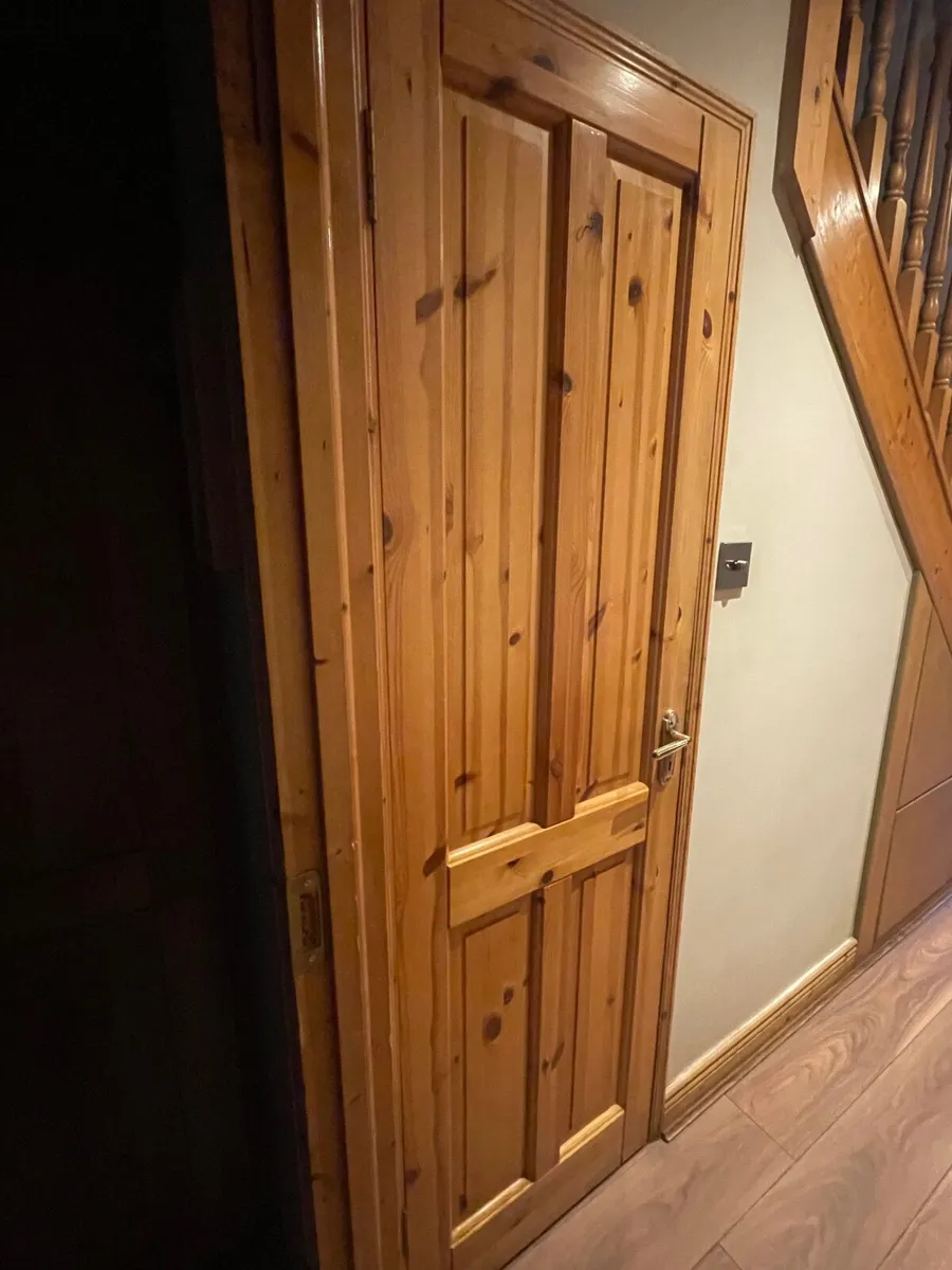12 oak wooden doors for 4 bedroom house - Image 2