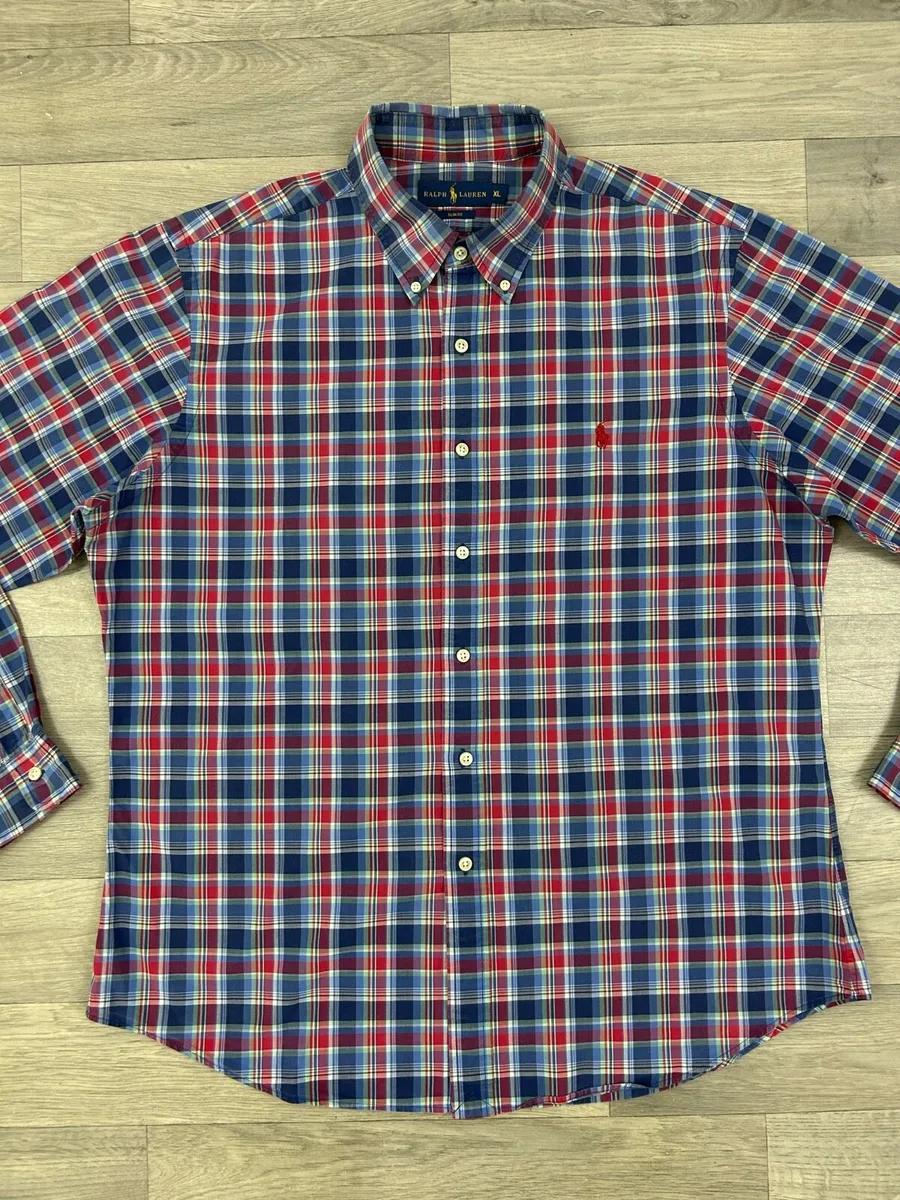 Polo Ralph Lauren Button Down Check Shirt Mens XL - Image 2