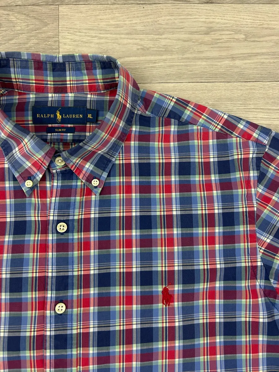 Polo Ralph Lauren Button Down Check Shirt Mens XL - Image 3