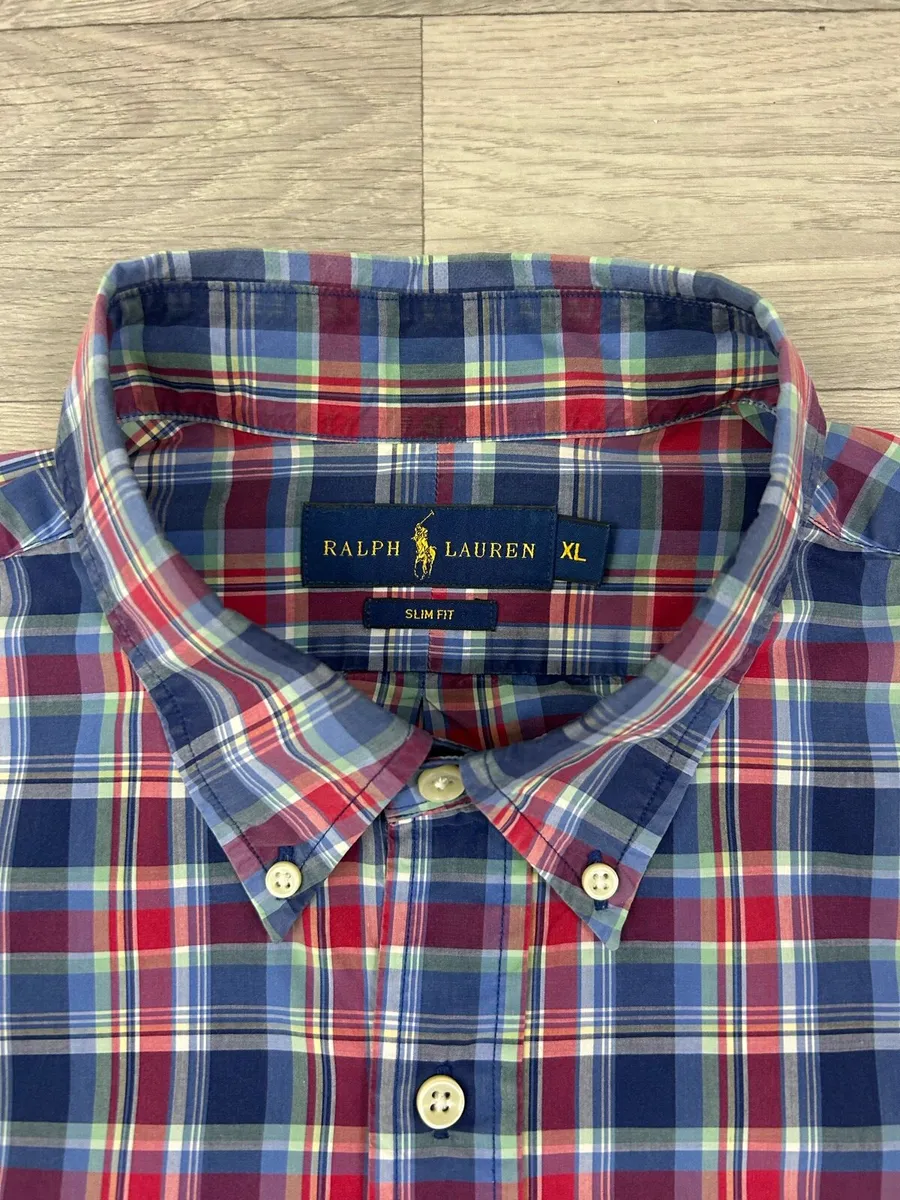 Polo Ralph Lauren Button Down Check Shirt Mens XL - Image 4