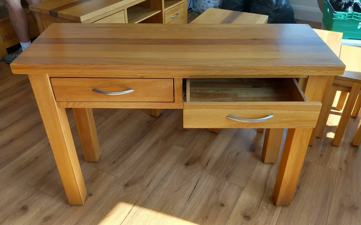 Solid Oak Furniture Set. - Image 4