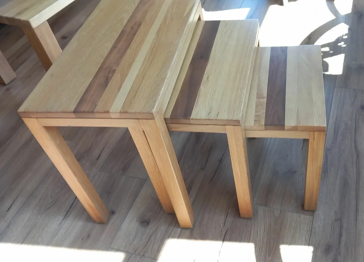 Solid Oak Furniture Set. - Image 4