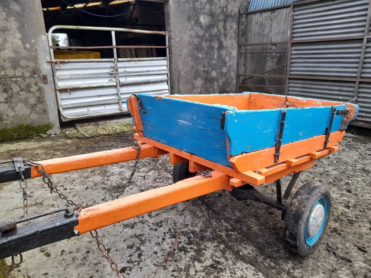 Antique donkey cart - Image 2