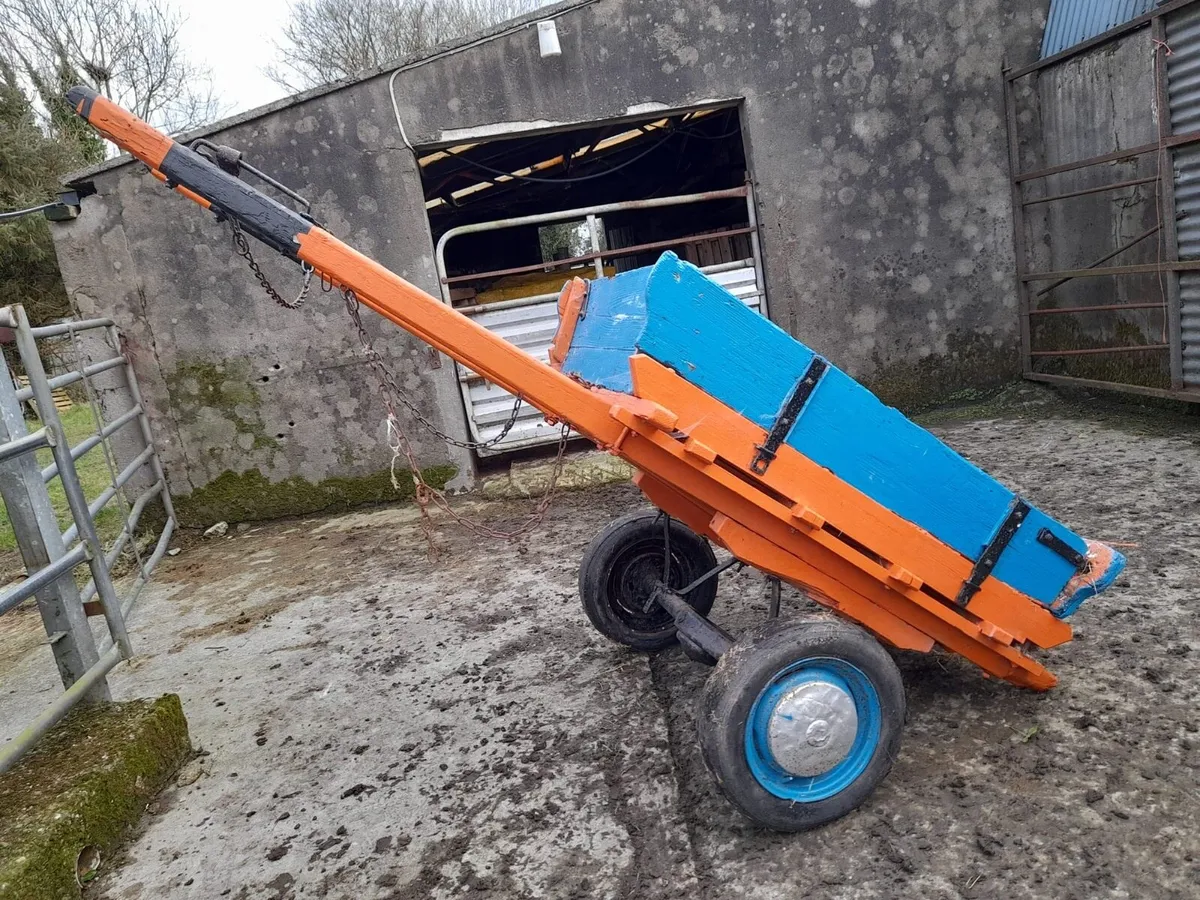 Antique donkey cart - Image 3