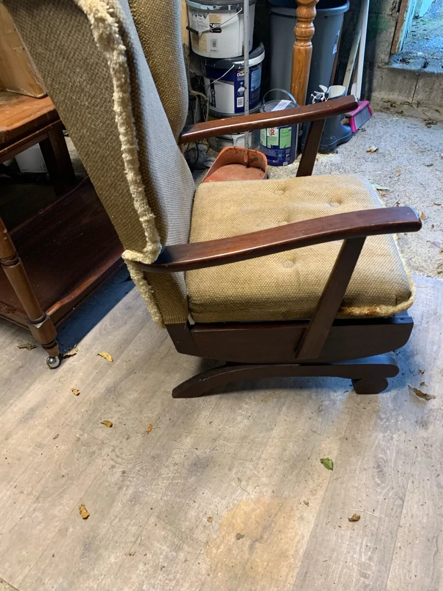 Antique Rocking Chair - Image 2