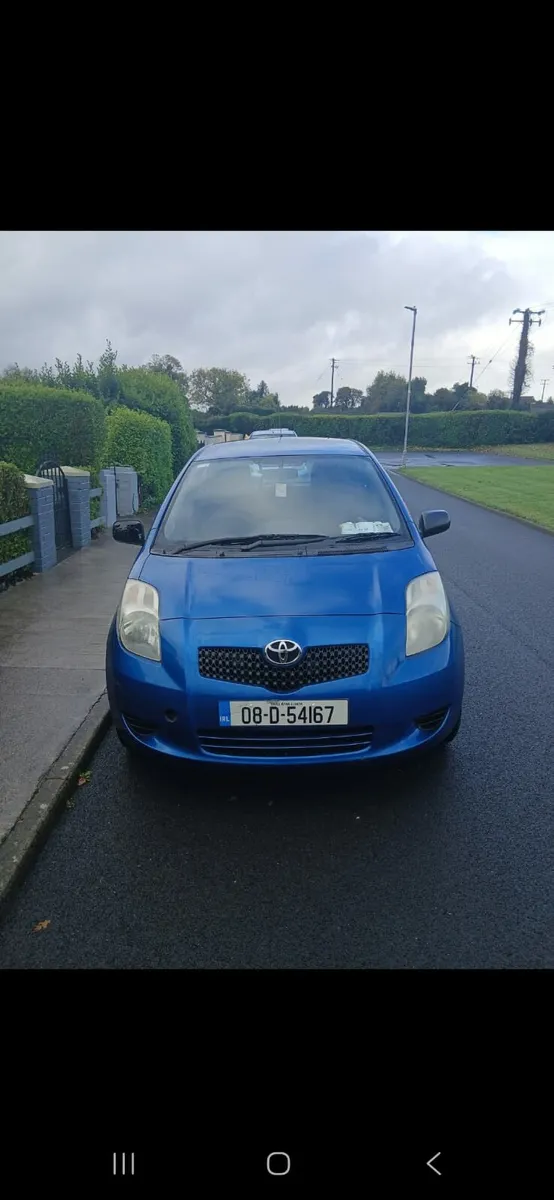 Toyota yaris NEW NCT 2k low km 170km - Image 1