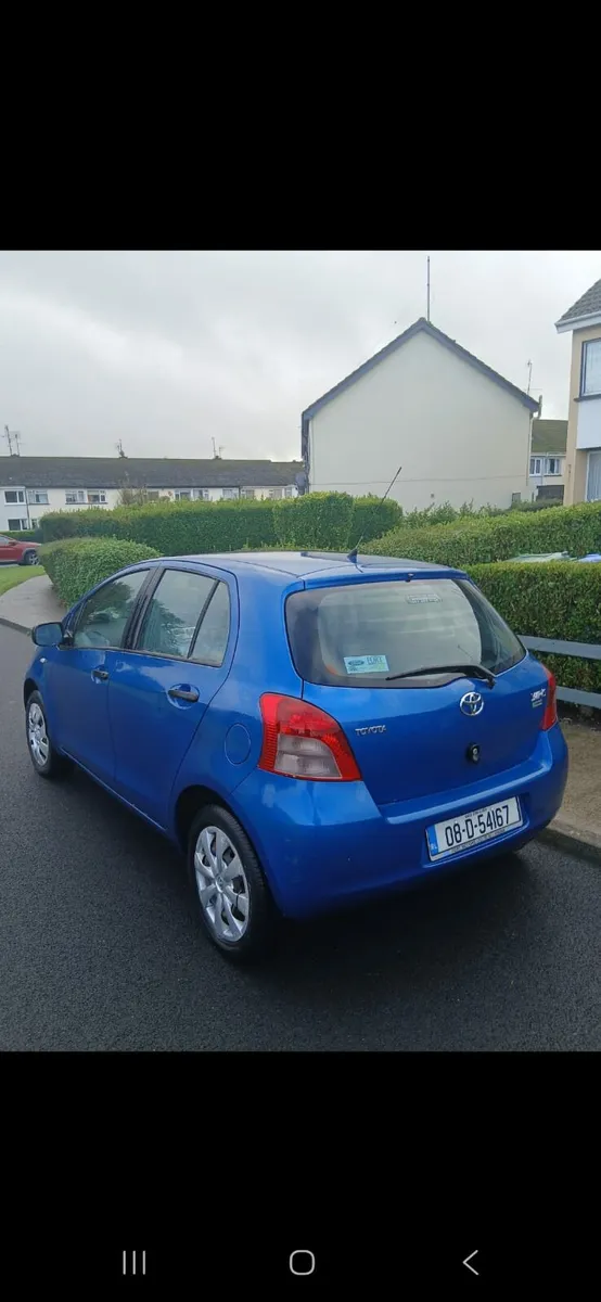 Toyota yaris NEW NCT 2k low km 170km - Image 2