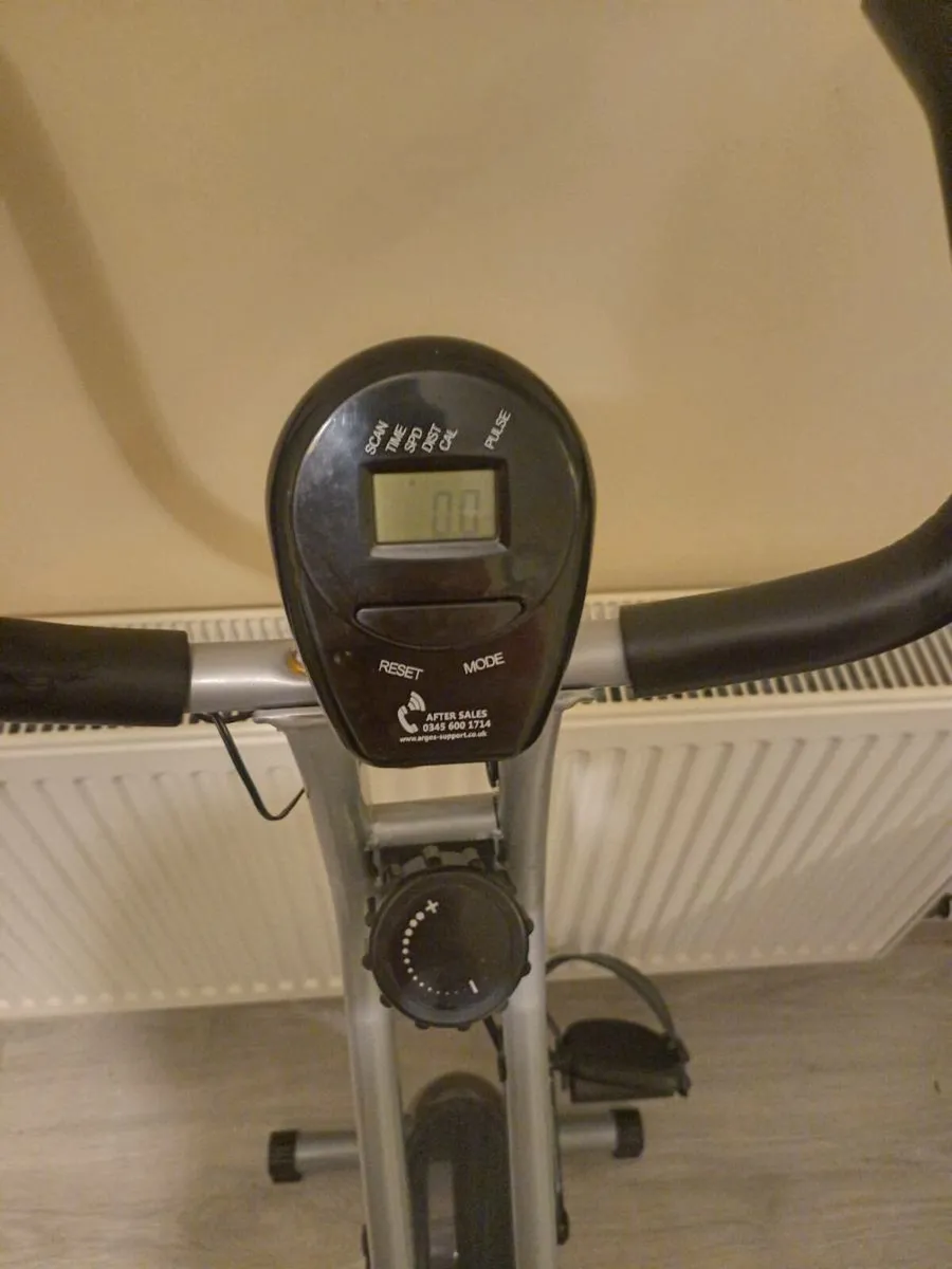 Opti folding exercise bike. - Image 4