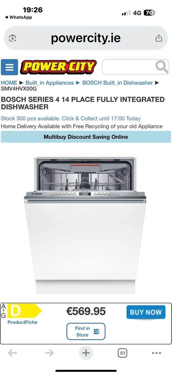 Bosch dishwasher Bosch oven Siemens hub - Image 2
