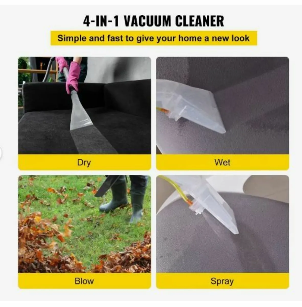 Wet Dry Vacuum Cleaner - Image 2