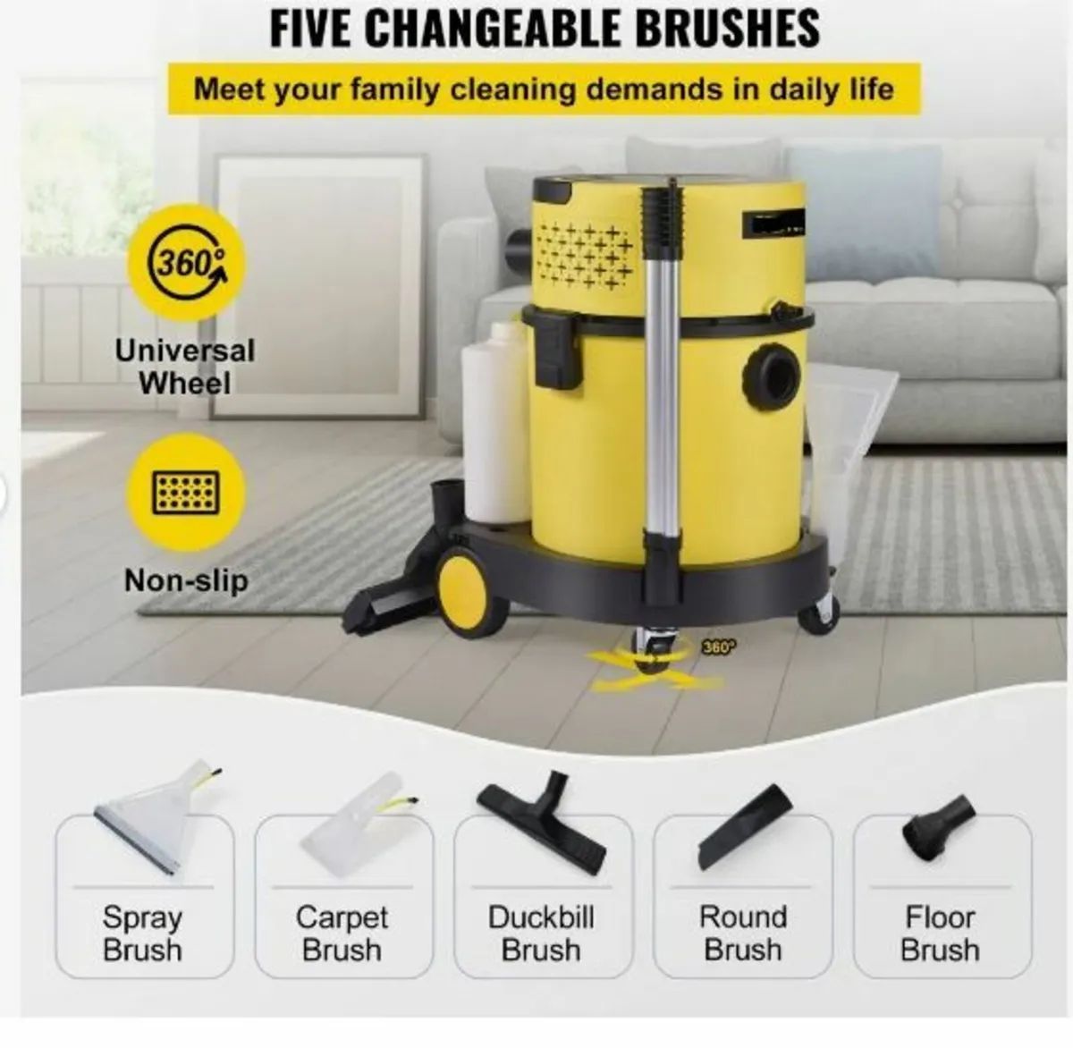 Wet Dry Vacuum Cleaner - Image 4