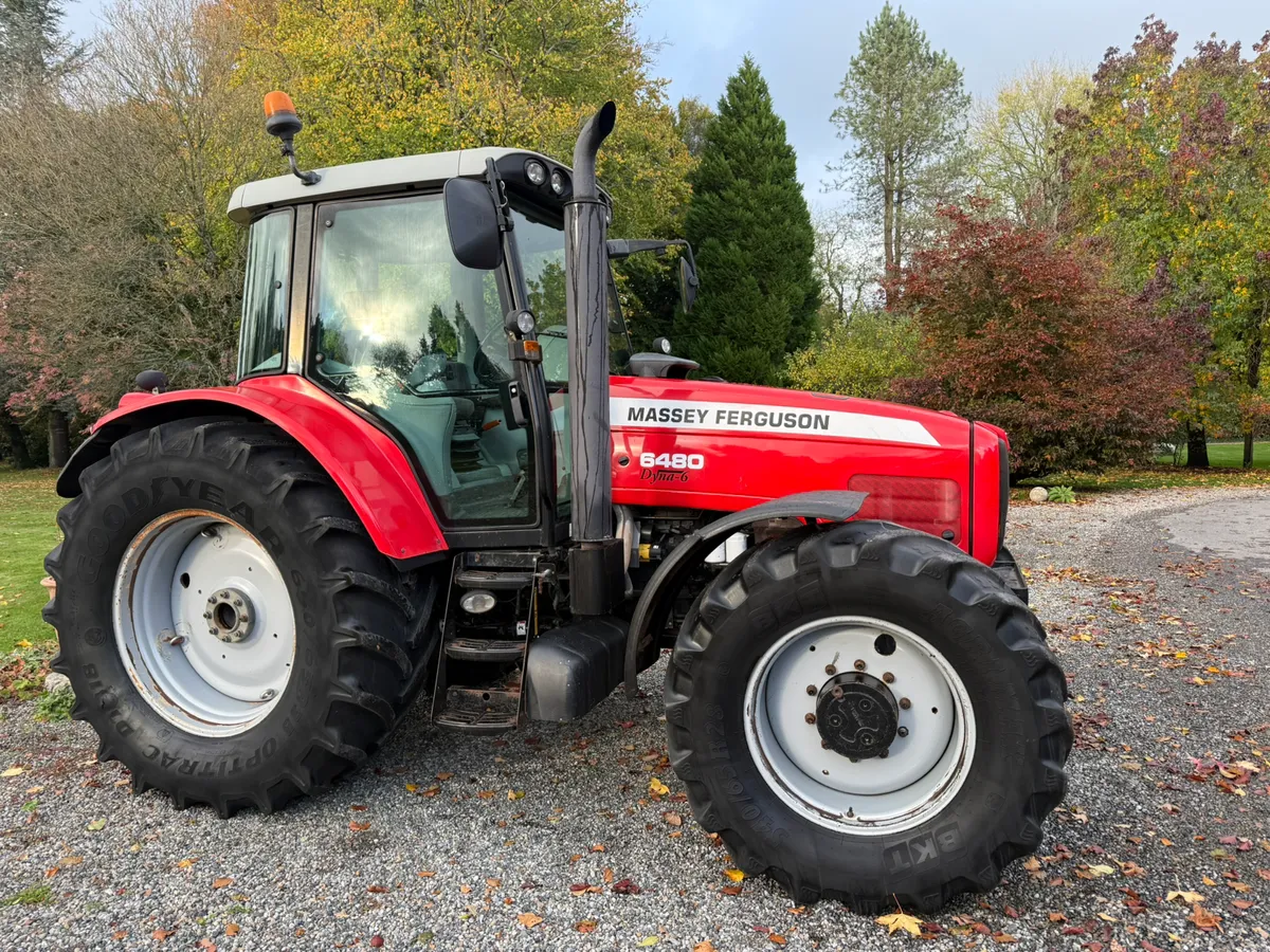 2007 Massey 6480 Dyna 6 8700 hours €27950 No Vat - Image 1