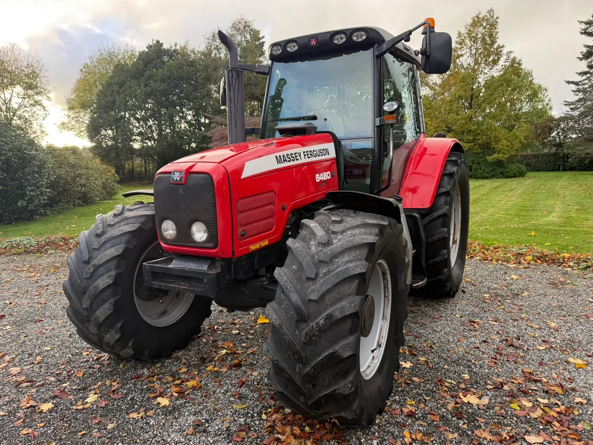 2007 Massey 6480 Dyna 6 8700 hours €27950 No Vat - Image 3