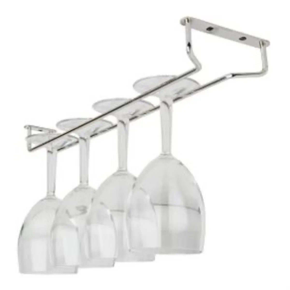 Chrome glass hangers - new in box