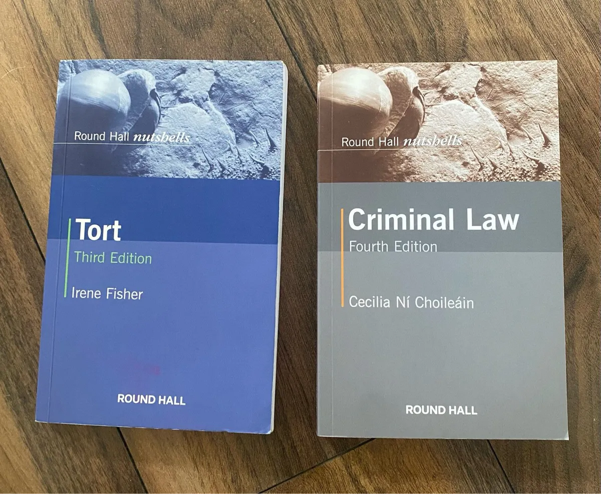 Law Nutshells Books (Criminal, Tort) - Image 1