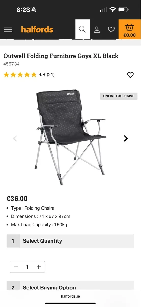 Camping chairs