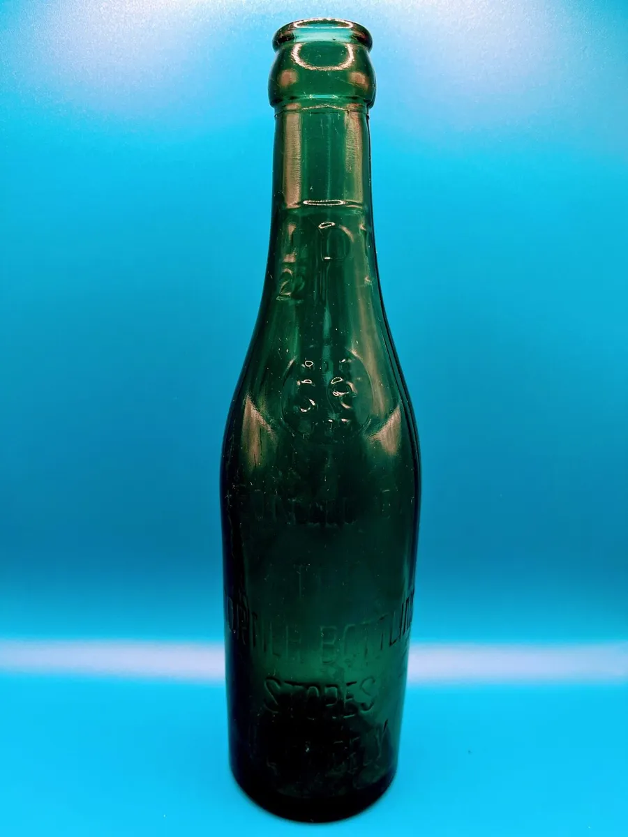 Old glass bottles - Image 1