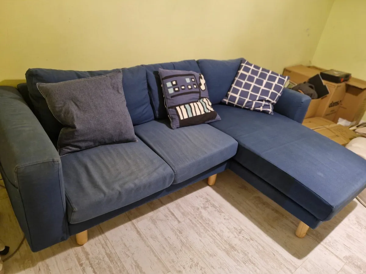 Ikea sofa with left chaise - Image 2
