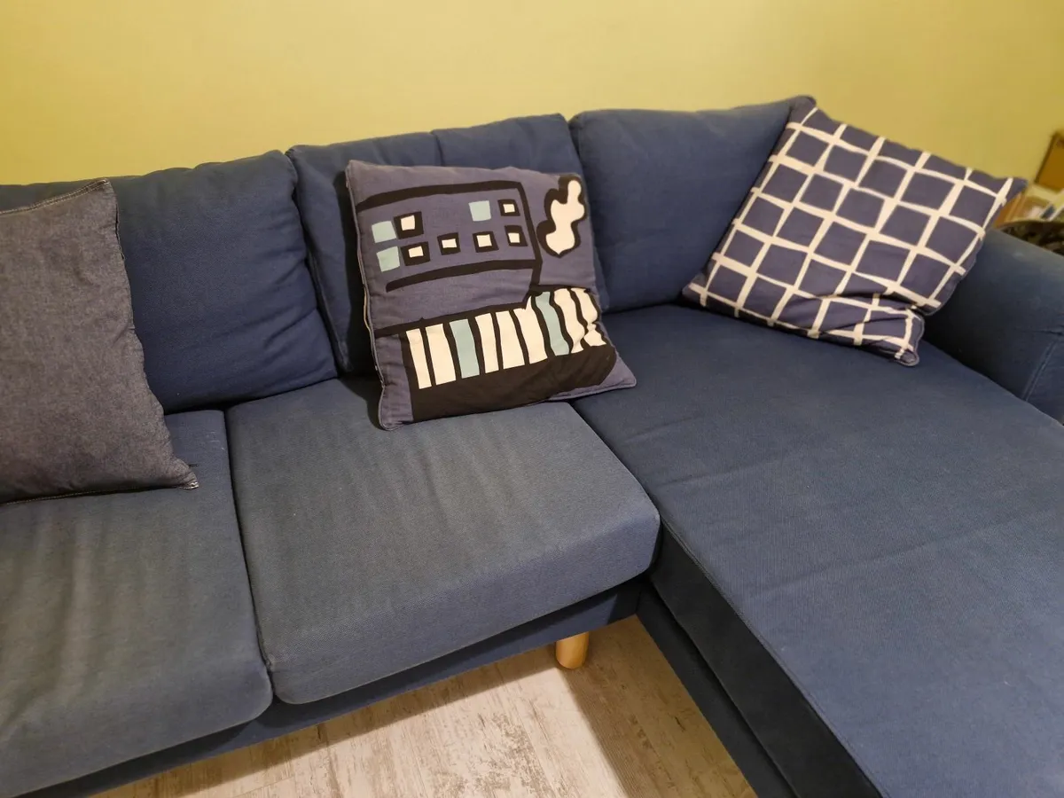 Ikea sofa with left chaise - Image 3