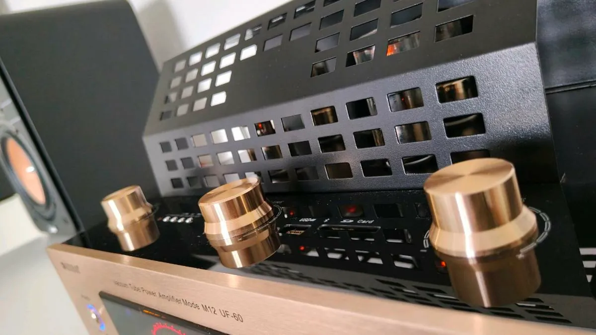 M12 UF-60 Vacuum Tube Power Amplifier🎶🎵🎶🎵🔊 - Image 4