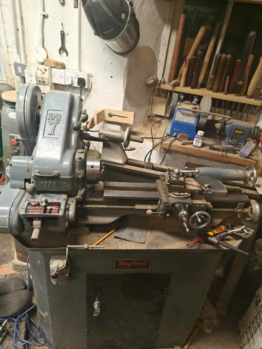 Myford Super 7 lathe - Image 2