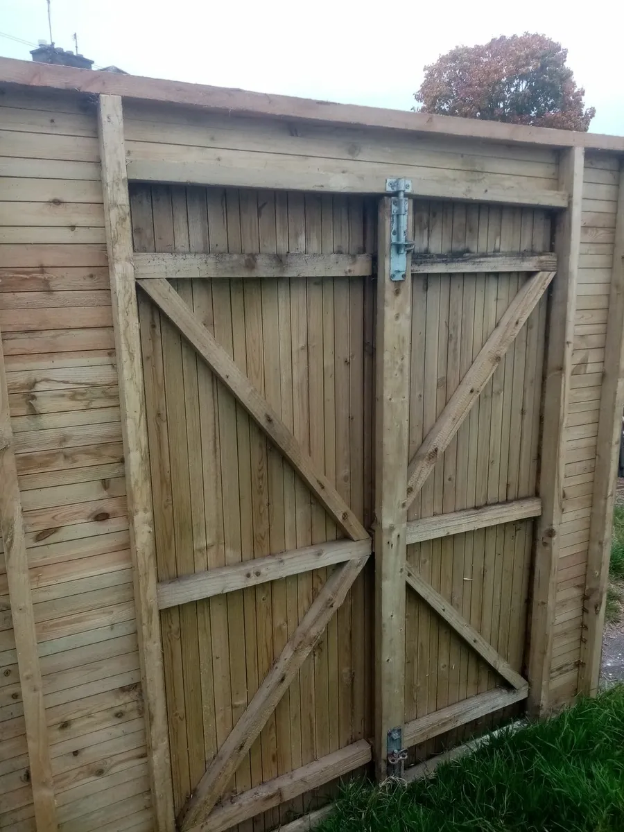 Garden  Wooden Shed. - Image 3