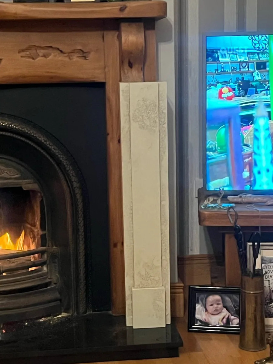 Marble fireplace surround - Image 3