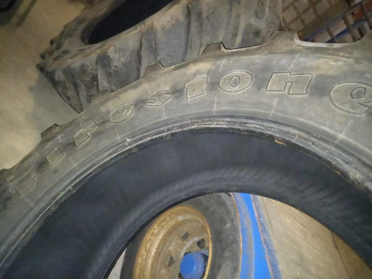 2- Tractor tyres 520/70/38 - Image 2