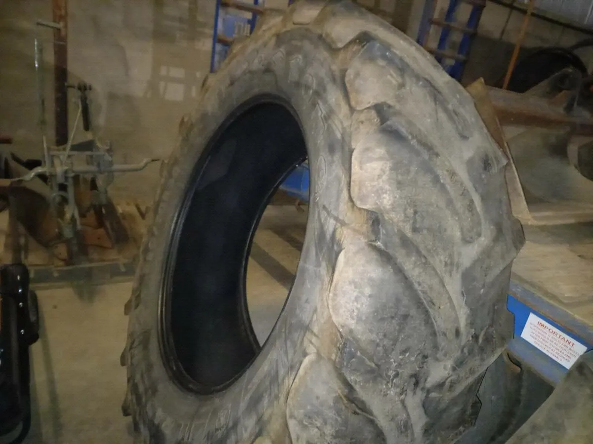2- Tractor tyres 520/70/38 - Image 3