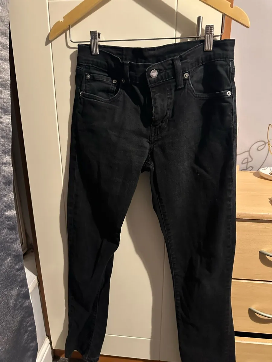 Levi’s Black Jeans for Men – Size W28 L28 - Image 3