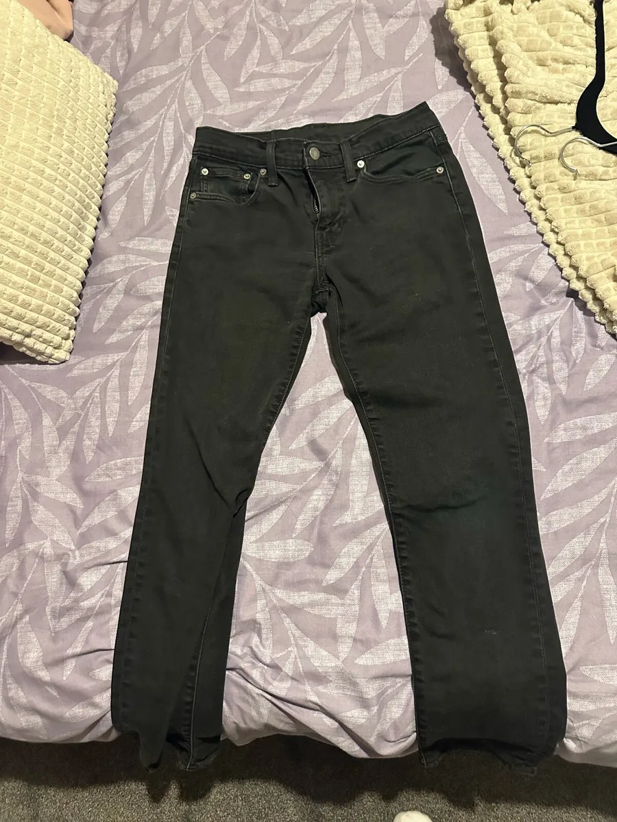 Levi’s Black Jeans for Men – Size W28 L28 - Image 4