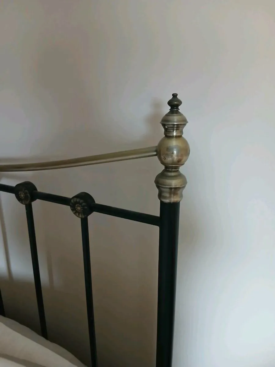 Wrought Iron King Size Bed - Image 3