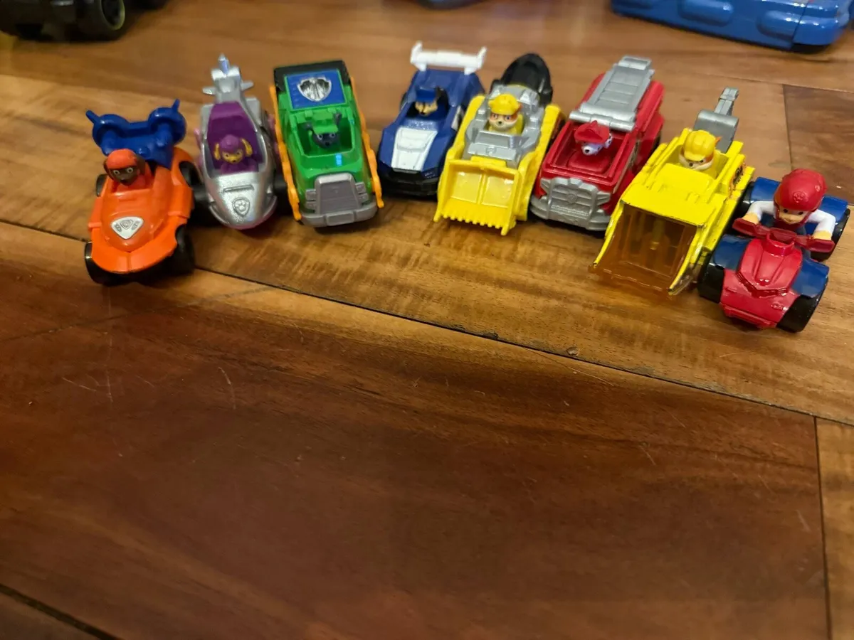 Paw patrol small rescue cars bundle - Image 2