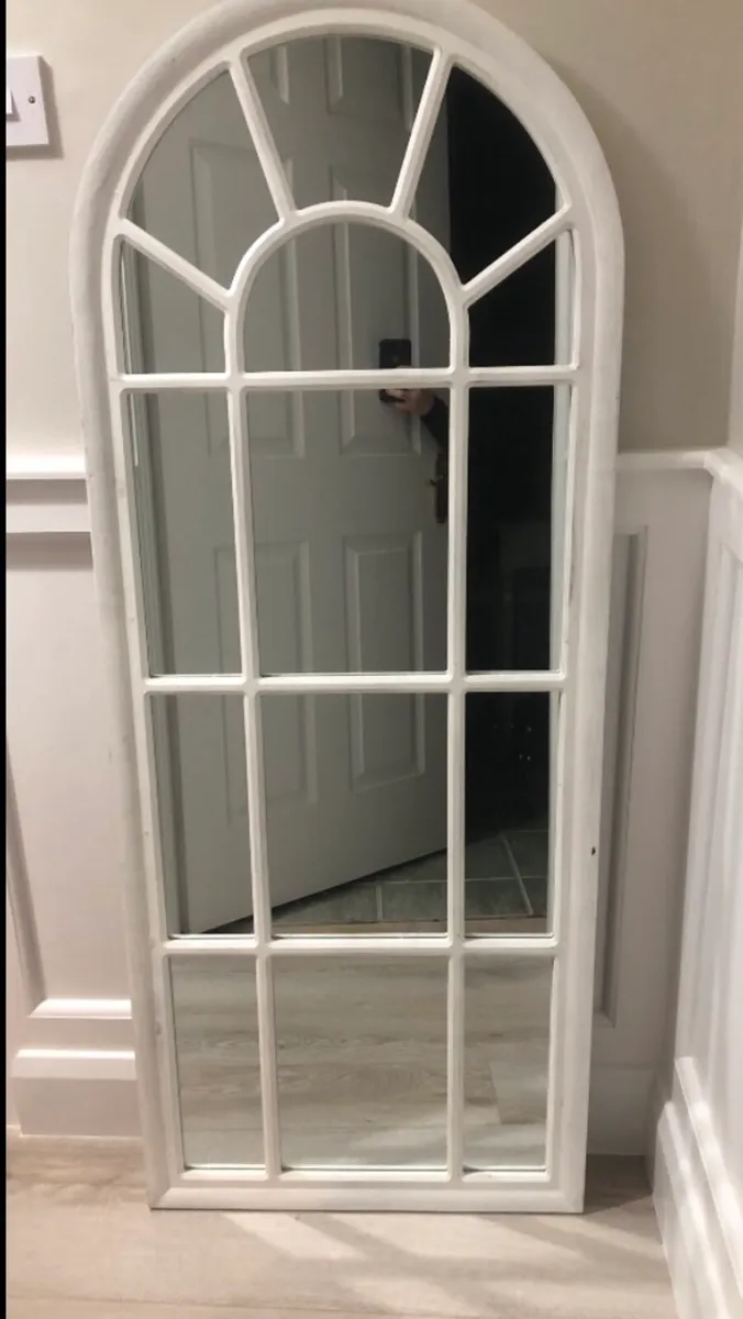 The Grange Collection White Mirror - Image 1