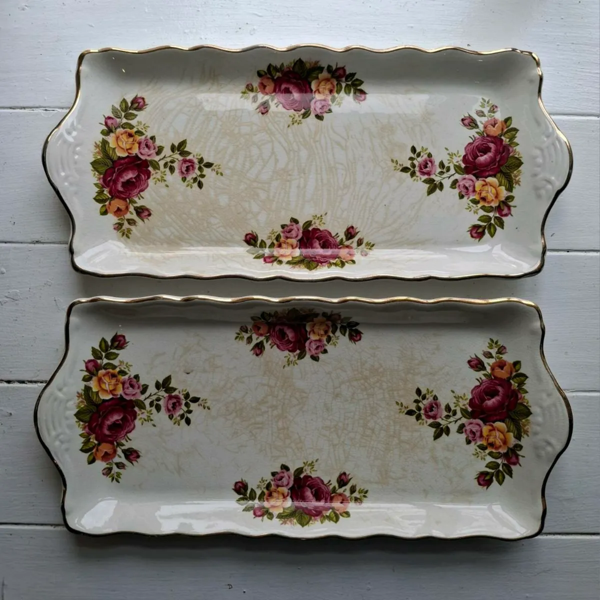 James Kent Staffordshire Serving Plates - Image 1