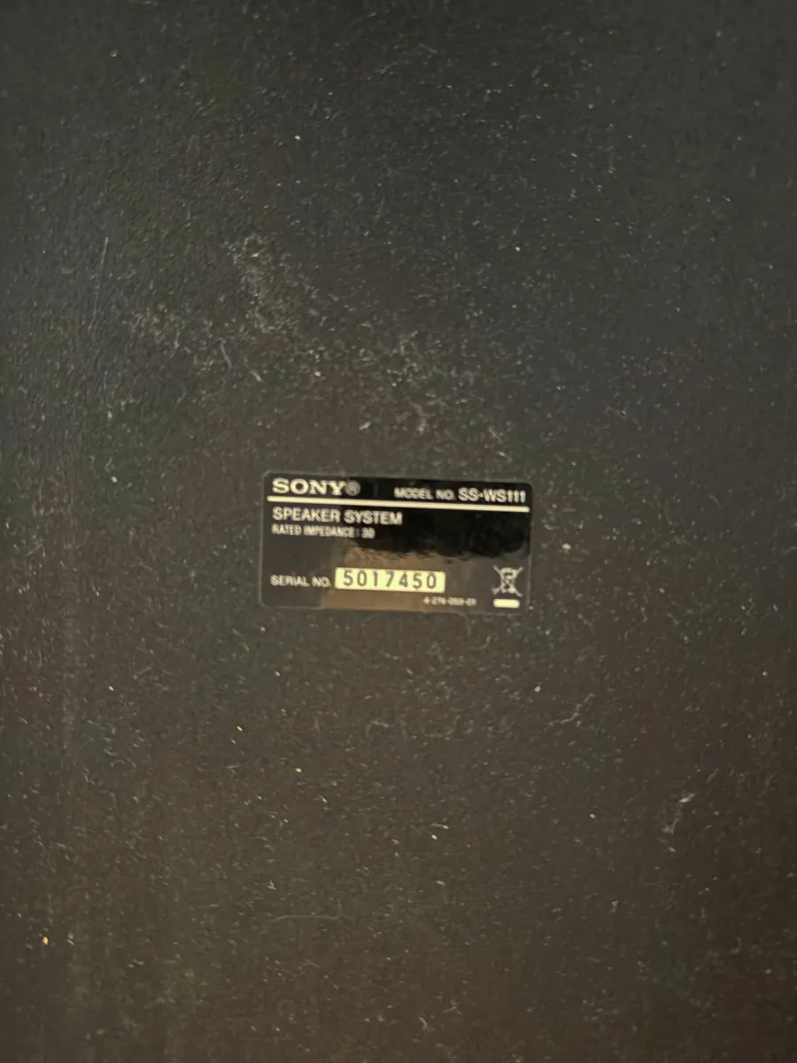 Sony 2.1 Home Theatre Speaker System - Image 3