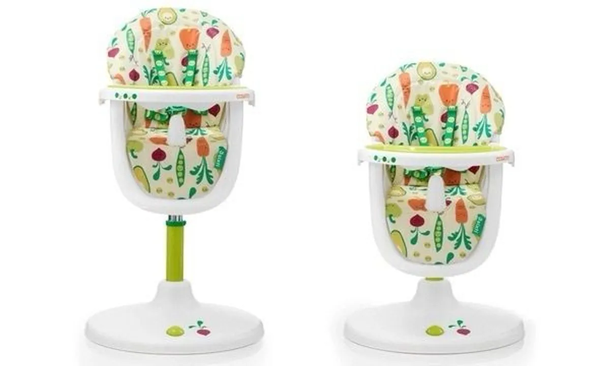 Cosatto 3 Sixti Highchair, Superfoods & Mamas & Papas luxury Moses basket with stand that rocks - Image 2