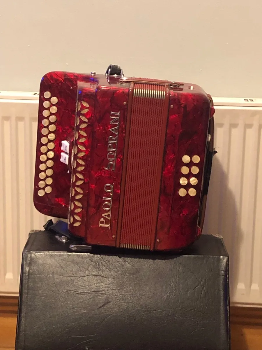 Paola Soprani Twin Coupler Accordion - BC Tuning - Image 3